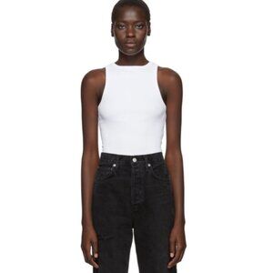 Agolde White Tank Top